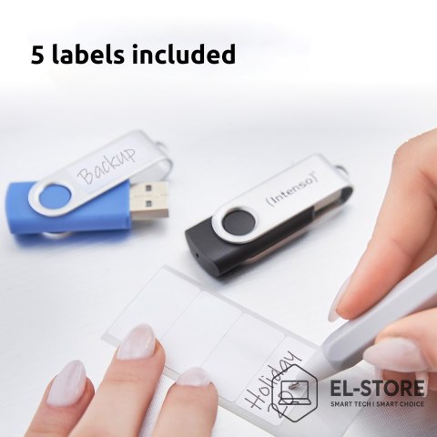 INTENSO Intenso USB Flash Drive Office Line 3543595 3.2 5St. Multipack - 64 GB pamięć USB USB Typu-A 3.2 Gen 1 (3.1 Gen 1) Wielobarwny