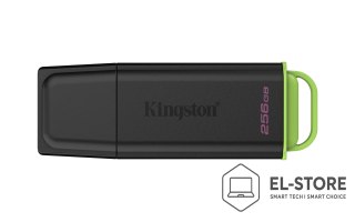 Kingston KINGSTON 256GB Portable USB 3.2 Gen 1 DataTraveler Exodia Black/Green