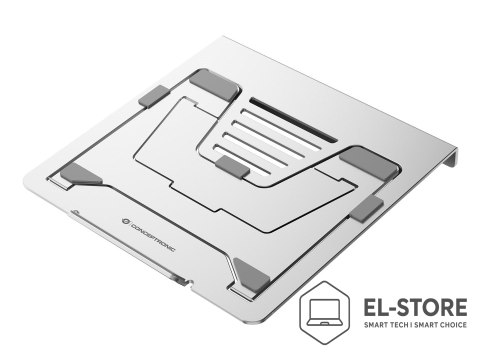 No name Conceptronic DONN35S stojak na laptop Podstawka na notebooka Srebrny