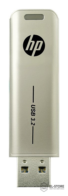 No name HP x796w pamięć USB 128 GB USB Typu-A 3.2 Gen 2 (3.1 Gen 2) Srebrny