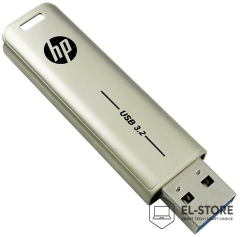 No name HP x796w pamięć USB 128 GB USB Typu-A 3.2 Gen 2 (3.1 Gen 2) Srebrny