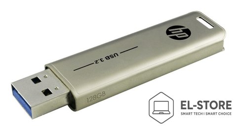 No name HP x796w pamięć USB 128 GB USB Typu-A 3.2 Gen 2 (3.1 Gen 2) Srebrny