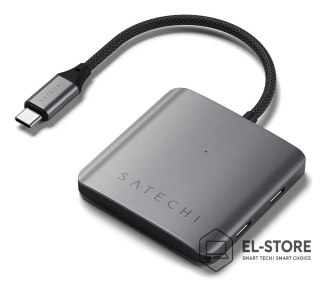 No name Satechi - Hub - z Power Delivery - 4 x USB-C 3.2 Gen 2 - Komputer stacjonarny