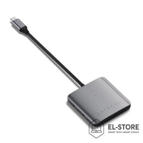 No name Satechi - Hub - z Power Delivery - 4 x USB-C 3.2 Gen 2 - Komputer stacjonarny