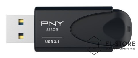 PNY Technologies PNY Attache 4 pamięć USB 256 GB USB Typu-A 3.2 Gen 1 (3.1 Gen 1) Czarny