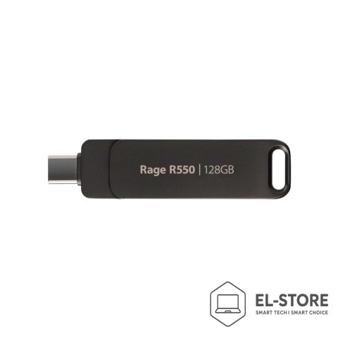 Patriot Memory Patriot Rage R550 128GB Dual USB A+C, Alu, 100MBs