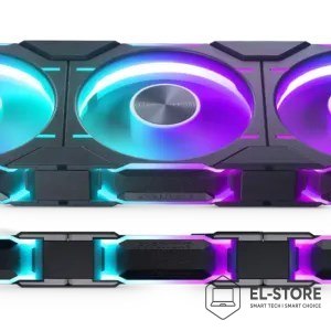 Phanteks Wentylator Phanteks D30-120 12cm Czarny 3szt.