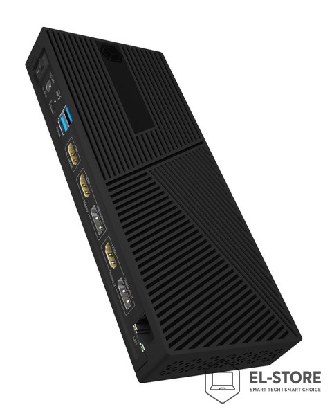RAIDSONIC ICY BOX IB-DK2246AC Przewodowa USB 3.2 Gen 2 (3.1 Gen 2) Type-A Czarny