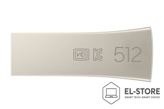 Samsung Samsung MUF-512BE pamięć USB 512 GB USB Typu-A 3.2 Gen 1 (3.1 Gen 1) Srebrny