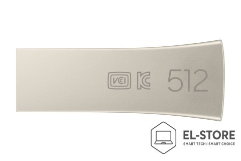 Samsung Samsung MUF-512BE pamięć USB 512 GB USB Typu-A 3.2 Gen 1 (3.1 Gen 1) Srebrny
