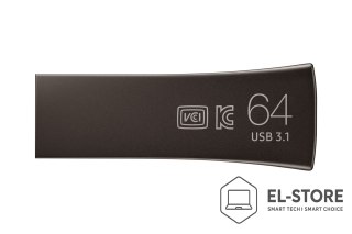 Samsung Samsung MUF-64BE pamięć USB 64 GB USB Typu-A 3.2 Gen 1 (3.1 Gen 1) Szary