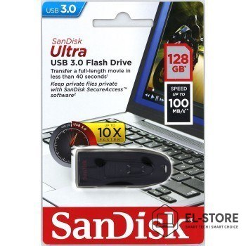 SanDisk Pendrive SanDisk CRUZER SDCZ48-128G-U46 (128GB; USB 3.0; kolor czarny)