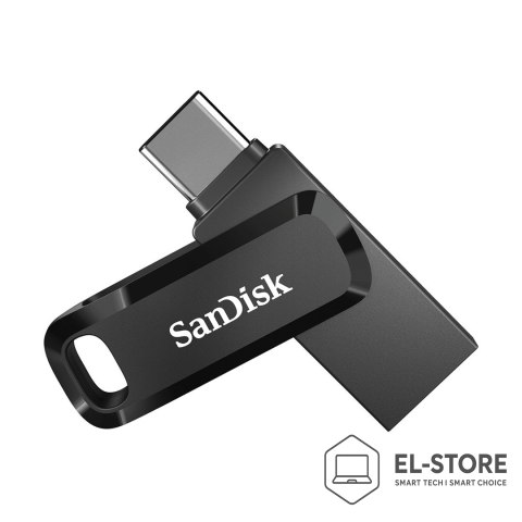 SanDisk Pendrive SanDisk Ultra Dual GO SDDDC3-032G-G46 (32GB; USB 3.0, USB-C; kolor czarny)
