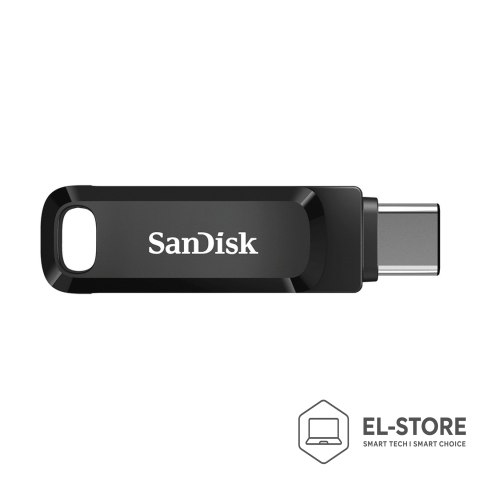 SanDisk Pendrive SanDisk Ultra Dual GO SDDDC3-032G-G46 (32GB; USB 3.0, USB-C; kolor czarny)