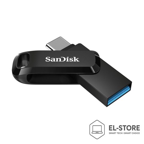 SanDisk Pendrive SanDisk Ultra Dual GO SDDDC3-032G-G46 (32GB; USB 3.0, USB-C; kolor czarny)