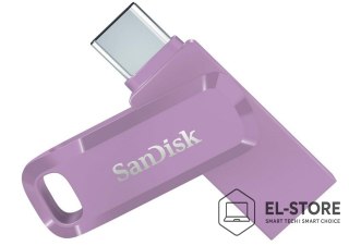 SanDisk SanDisk Ultra Dual Drive Go USB 256GB pamięć USB USB Type-A / USB Type-C 3.2 Gen 1 (3.1 Gen 1) Lawenda
