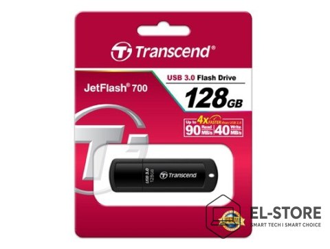 Transcend USB-Stick 128GB Transcend JetFlash 700 USB3.1 schwarz