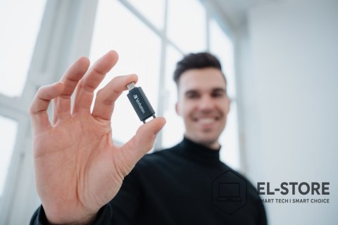 Verbatim Verbatim Store 'n' Go pamięć USB 128 GB USB Type-C 3.2 Gen 1 (3.1 Gen 1) Czarny