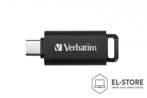 Verbatim Verbatim Store 'n' Go pamięć USB 128 GB USB Type-C 3.2 Gen 1 (3.1 Gen 1) Czarny