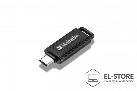 Verbatim Verbatim Store 'n' Go pamięć USB 128 GB USB Type-C 3.2 Gen 1 (3.1 Gen 1) Czarny