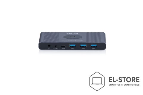 DIGITUS Digitus DS-12855 przełącznik KVM Szary