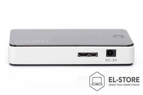 DIGITUS Digitus Hub USB 3.0, 4 porty, czarny
