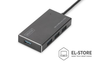 DIGITUS Digitus Koncentrator USB 3.0 Office, 4 porty