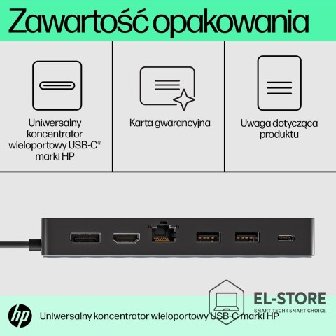 Hewlett-Packard HP 50H55AA USB 3.2 Gen 2 (3.1 Gen 2) Type-C Czarny