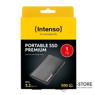 INTENSO Intenso 3823461 Zewnętrzny dysk SSD 1 TB USB Typu-A 3.2 Gen 1 (3.1 Gen 1) Czarny