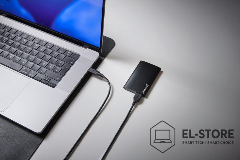 INTENSO Intenso 3823461 Zewnętrzny dysk SSD 1 TB USB Typu-A 3.2 Gen 1 (3.1 Gen 1) Czarny