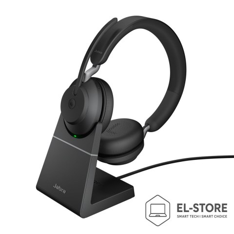 Jabra Jabra Evolve2 65, MS Stereo Zestaw słuchawkowy Bezprzewodowy