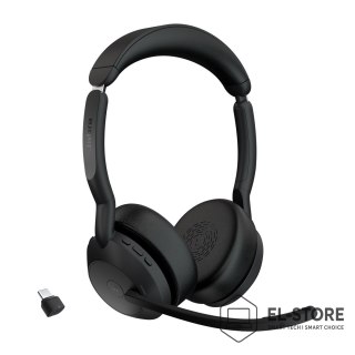 Jabra Słuchawki nauszne bezprzewodowe Jabra Evolve2 55 MS Stereo Link380c