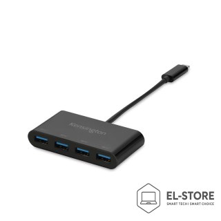 Kensington Kensington Koncentrator 4-portowy CH1200, USB-C, 10 Gb/s