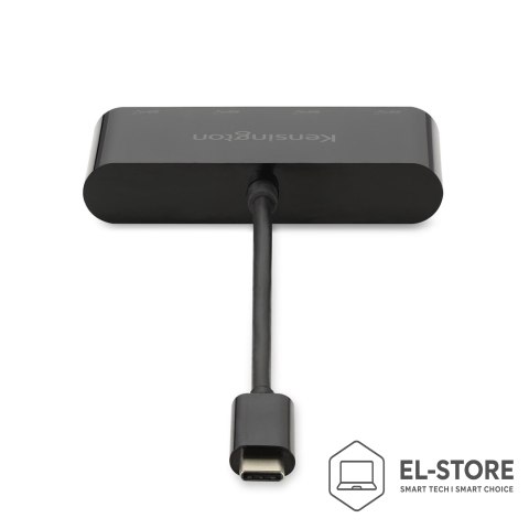 Kensington Kensington Koncentrator 4-portowy CH1200, USB-C, 10 Gb/s