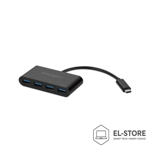 Kensington Kensington Koncentrator 4-portowy CH1200, USB-C, 10 Gb/s
