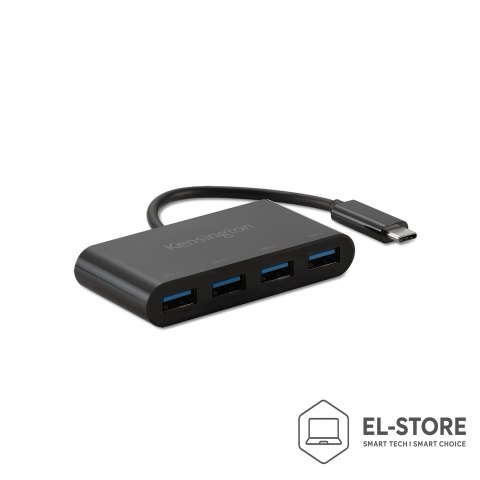Kensington Kensington Koncentrator 4-portowy CH1200, USB-C, 10 Gb/s