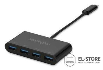 Kensington Kensington Koncentrator 4-portowy CH1200, USB-C, 10 Gb/s