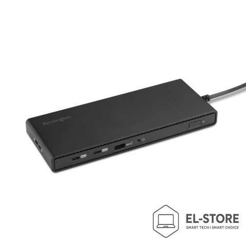 Kensington Kensington Potrójna stacja dokująca wideo bez sterowników SD4842P EQ USB-C 10 Gb/s z zasilaniem o mocy do 100W