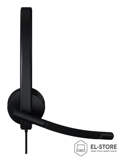 Logitech Logitech H570E Zestaw słuchawkowy Przewodowa Opaska na głowę Biuro/centrum telefoniczne USB Type-C Czarny