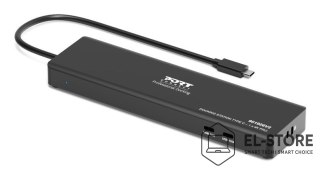No name Port Designs PORT Connect Mobilna stacja dokująca 1 X 4K USB-C 9 urządzeń 100 W