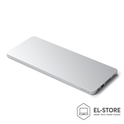 No name Satechi ST-UCISDS Stacja dokująca do laptopa i replikator portów Przewodowa USB 3.2 Gen 2 (3.1 Gen 2) Type-C Srebrny