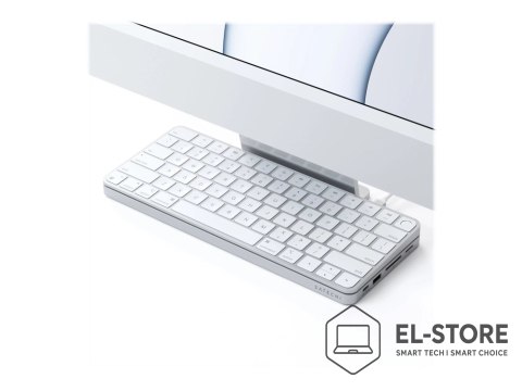 No name Satechi ST-UCISDS Stacja dokująca do laptopa i replikator portów Przewodowa USB 3.2 Gen 2 (3.1 Gen 2) Type-C Srebrny