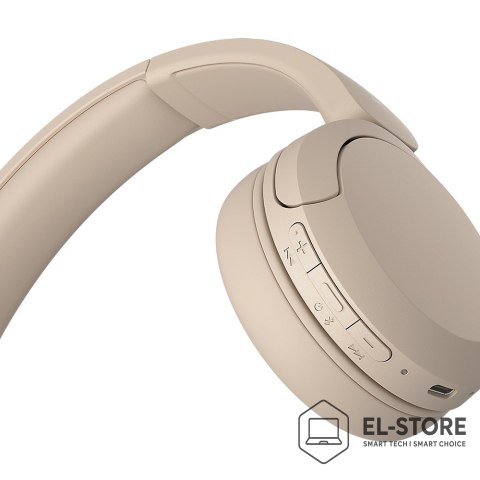 Sony Sony WH-CH520 Zestaw słuchawkowy Bezprzewodowy Opaska na głowę Połączenia/muzyka USB Type-C Bluetooth Podstawka do ładowania Kre