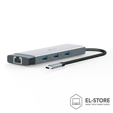 TP-LINK Hub TP-LINK UH9120C 3xUSB-A 3.0, 1xUSB-C 3.0, 1xUSB-C PD, HDMI 4K, RJ45 GE, SD, microSD