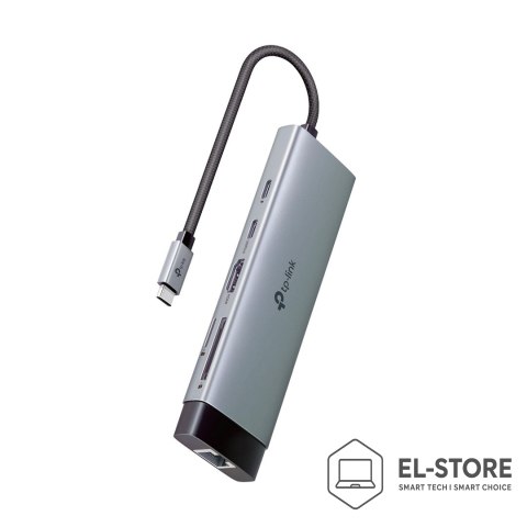 TP-LINK Hub TP-LINK UH9120C 3xUSB-A 3.0, 1xUSB-C 3.0, 1xUSB-C PD, HDMI 4K, RJ45 GE, SD, microSD