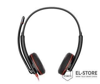 Hewlett-Packard POLY Zestaw słuchawkowy Blackwire 3220 Stereo USB-C + przejściówka USB-C/A