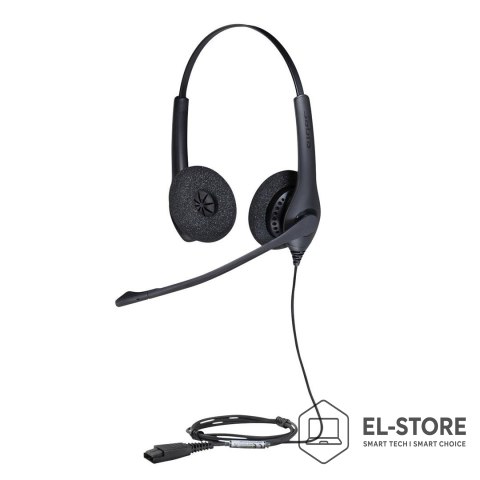 Jabra Jabra Biz 1500 Duo QD, przewodowy stereofoniczny zestaw słuchawkowy