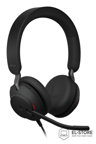 Jabra Jabra Evolve2 40 SE Zestaw słuchawkowy Przewodowa Opaska na głowę Połączenia/muzyka USB Type-C / USB Type-A Czarny