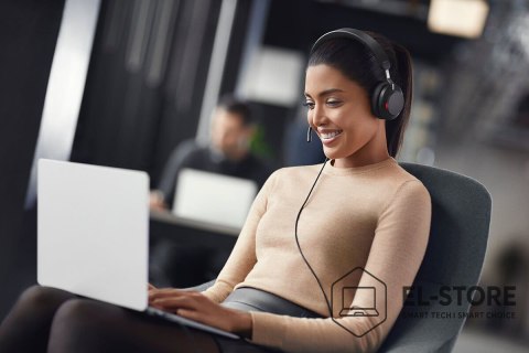 Jabra Jabra Evolve2 40 SE Zestaw słuchawkowy Przewodowa Opaska na głowę Połączenia/muzyka USB Type-C / USB Type-A Czarny