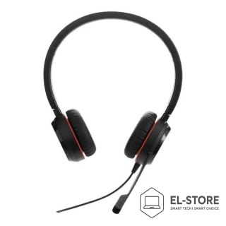 Jabra Słuchawki z mikrofonem Jabra Evolve 30 II Stereo 5399-823-369 Czarne